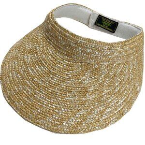 Scala Women's "KARA" Sewn Braid Visor, Style#L202
